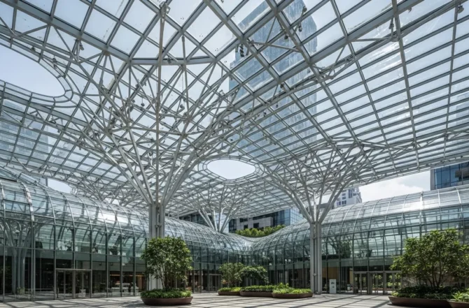 Coberturas e Telhados de Vidro