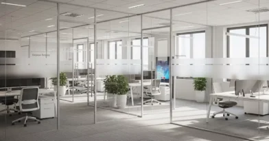 Divisórias Corporativas em Vidro