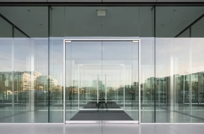 Portas de Vidro Temperado